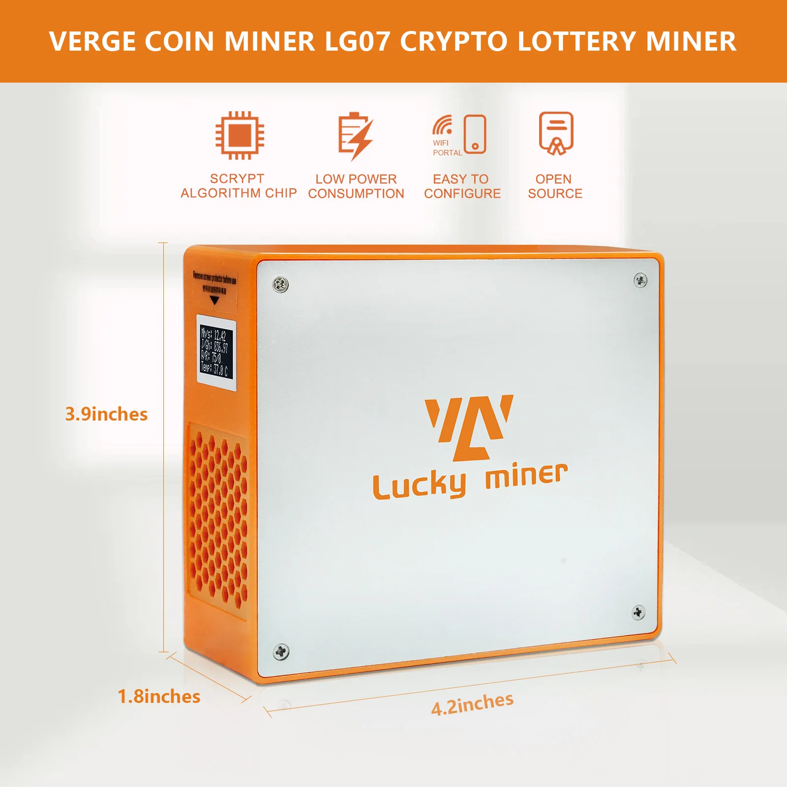 Doge Algorithm Dogecoin miner LG07 25W 11MH/S Scrypt Algorithm ltc doge xvg lky 2 ...