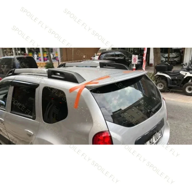 Spoiler Posteriore Per Dacia Duster 2009-2017, In ABS Nero Lucido, Fibra Di Carbonio Look – Montaggio Senza Fori, Aerodinamica E Stile