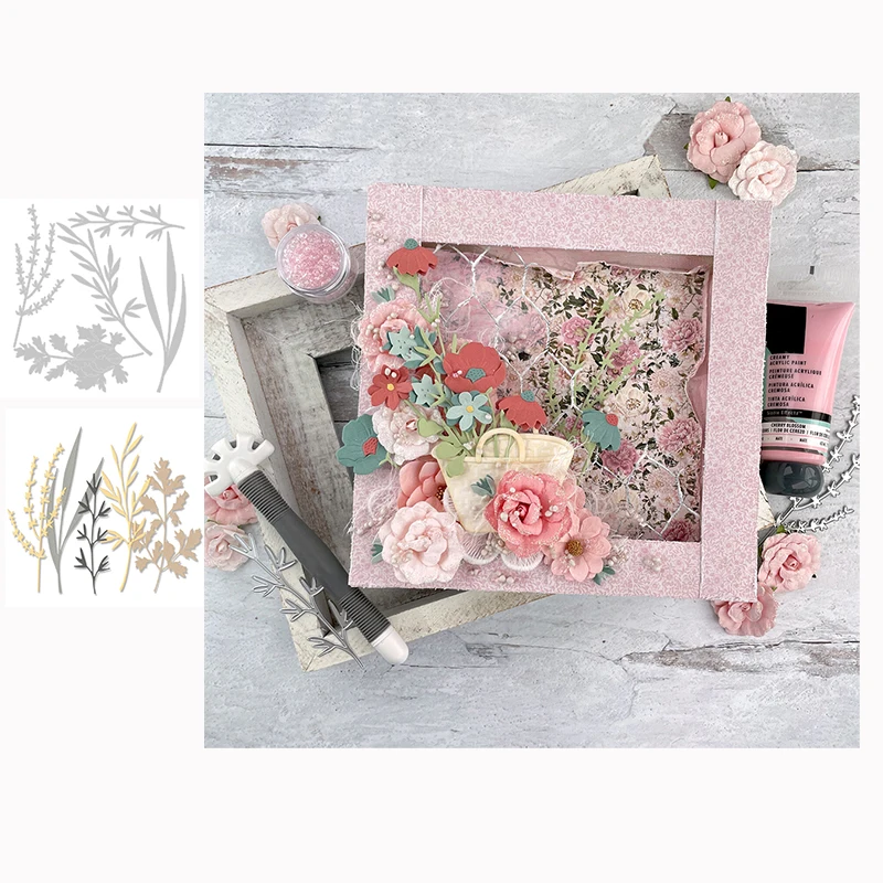 Leaves Animals Flower Heart Metal Cutting Dies Diy Scrapbooking Paper Photo Album Crafts Mould Cards Punch Stencils Die Cut