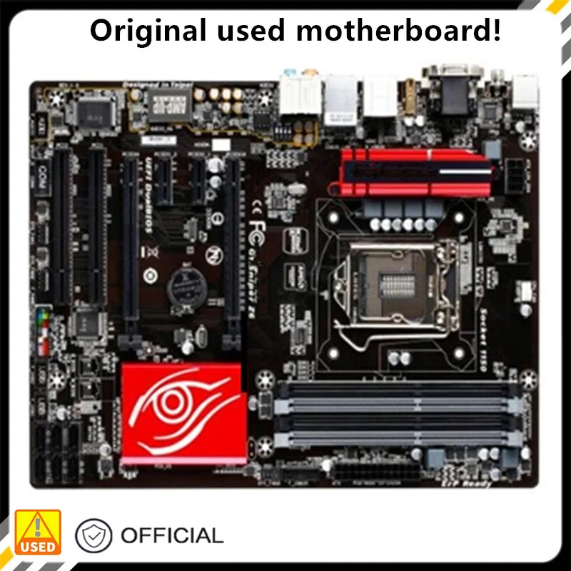 Per Scheda Madre Desktop G1.Sniper H6 H97 Lga 1150 Per Core I7 I5 I3 Ddr3 Sata3 Usb3.0 Scheda Madre Usata Originale