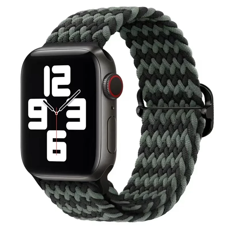 Nylon Braided Solo Loop Watch Band Strap – Universal Fit