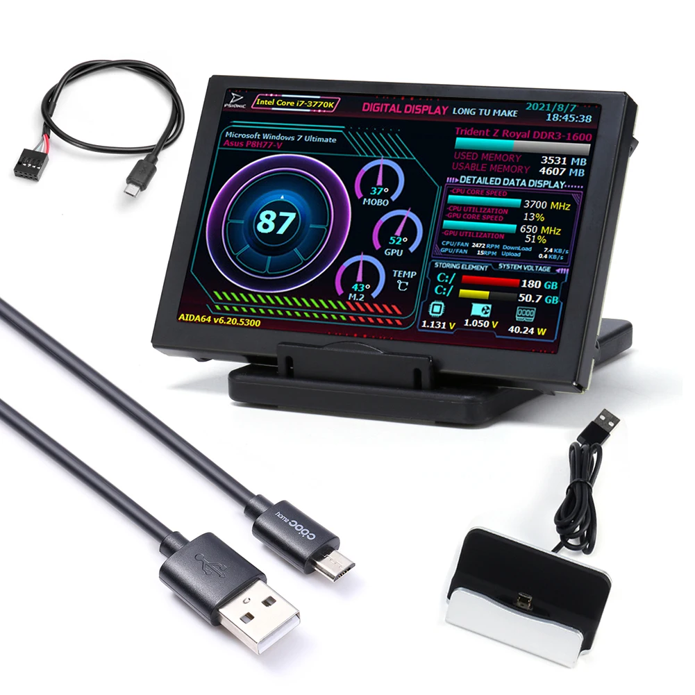 5 ġ IPS ǻ  ȭ CPU GPU RAM HDD USB 360  ȸ µ ͸ WINS linux, AIDA64 Ӱ ͸