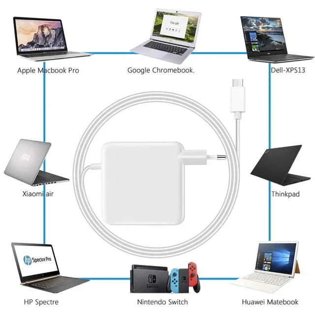 USB Charger 3.1 Type-C 61w for Macbook Pro 13