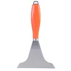 Stainless Steel Grill Griddle Spatula Scrapers Diner Flat Straight Scrapers