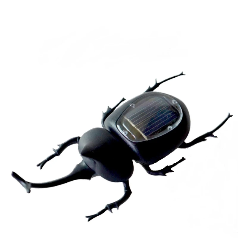 Creative Solar Beetle Toy Children Simulation Insect Solar Puzzle Toys Kid Science Education Funny Toys Gifts 1Pc