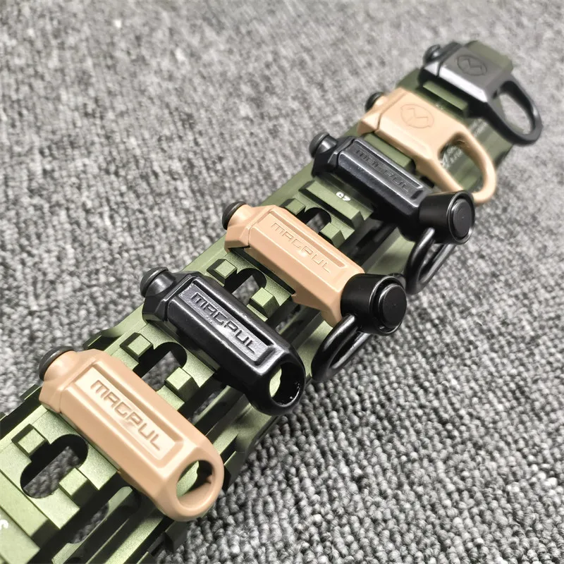 Tactical GBB Quick Detach Release QD Sling Swivel Scope Mount Ring .223 AR15 Hunting Accessories Fit 20mm Rail Weapon QD Adapter
