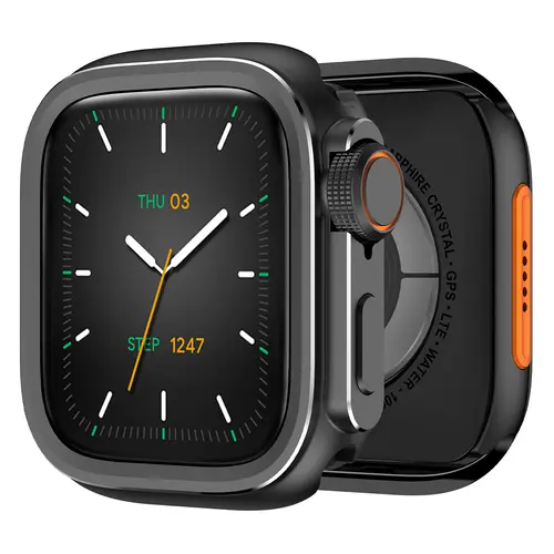 Aluminum Alloy Case for Apple Watch Case Ultra 3 2 1 49mm 46mm 44mm 45mm Metal Bumper Protective for IWatch Series 11 10 9 8 7 6 - Image 8