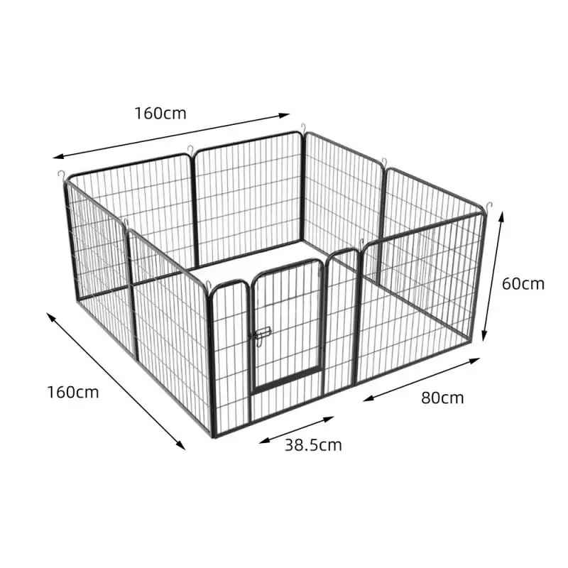 8pcs Foldable