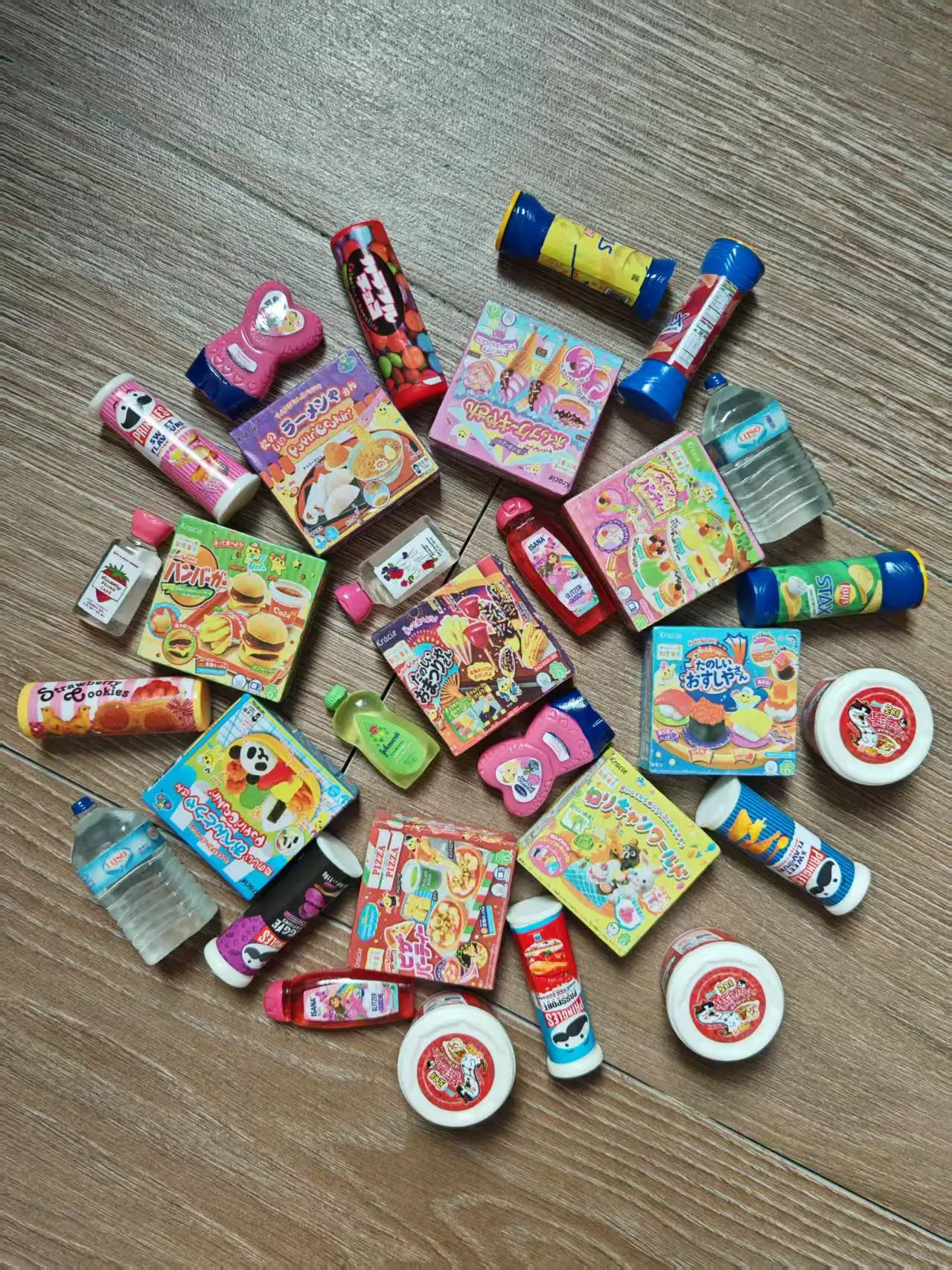 6 pezzi in miniatura casa delle bambole, giocattolo alimentare