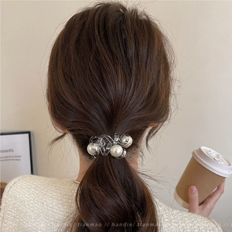 Spiral No-Crease Hair Ties – Strong Grip Ponytail Holders