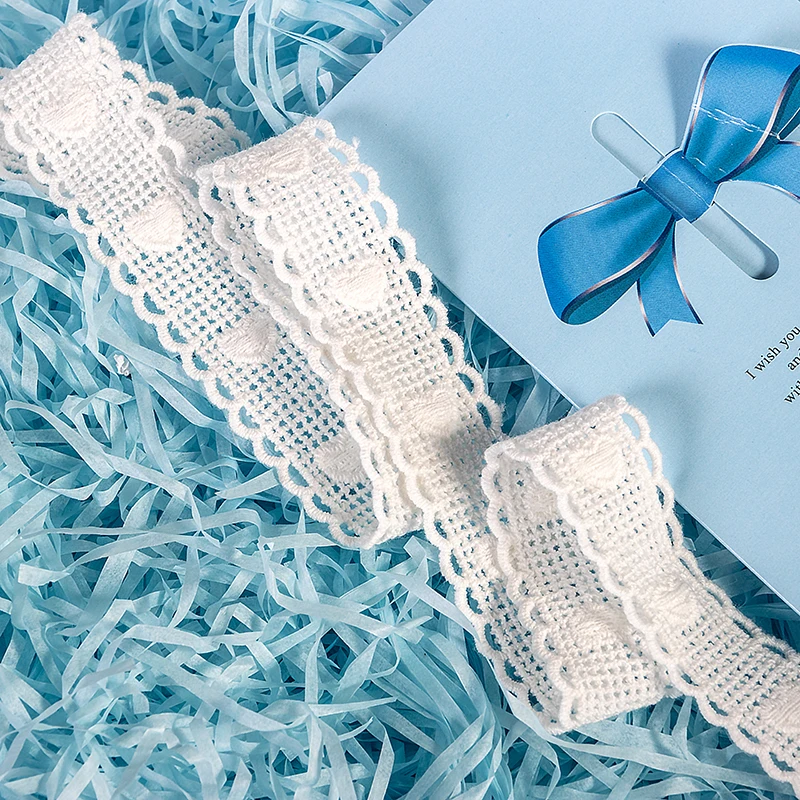 

Кружевные планки из белого хлопка, 10 ярдов, ширина 2,3/2,5 см, аксессуары для одежды «сделай сам», украшение одежды X956