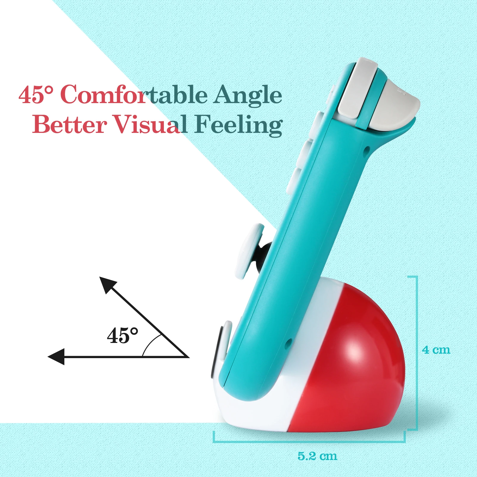 SIWIQU Portable Tiny Charging Stand For Nintendo Switch/Switch Lite/Switch OLED,Type-C Port Switch Game Accessorie,No Projection