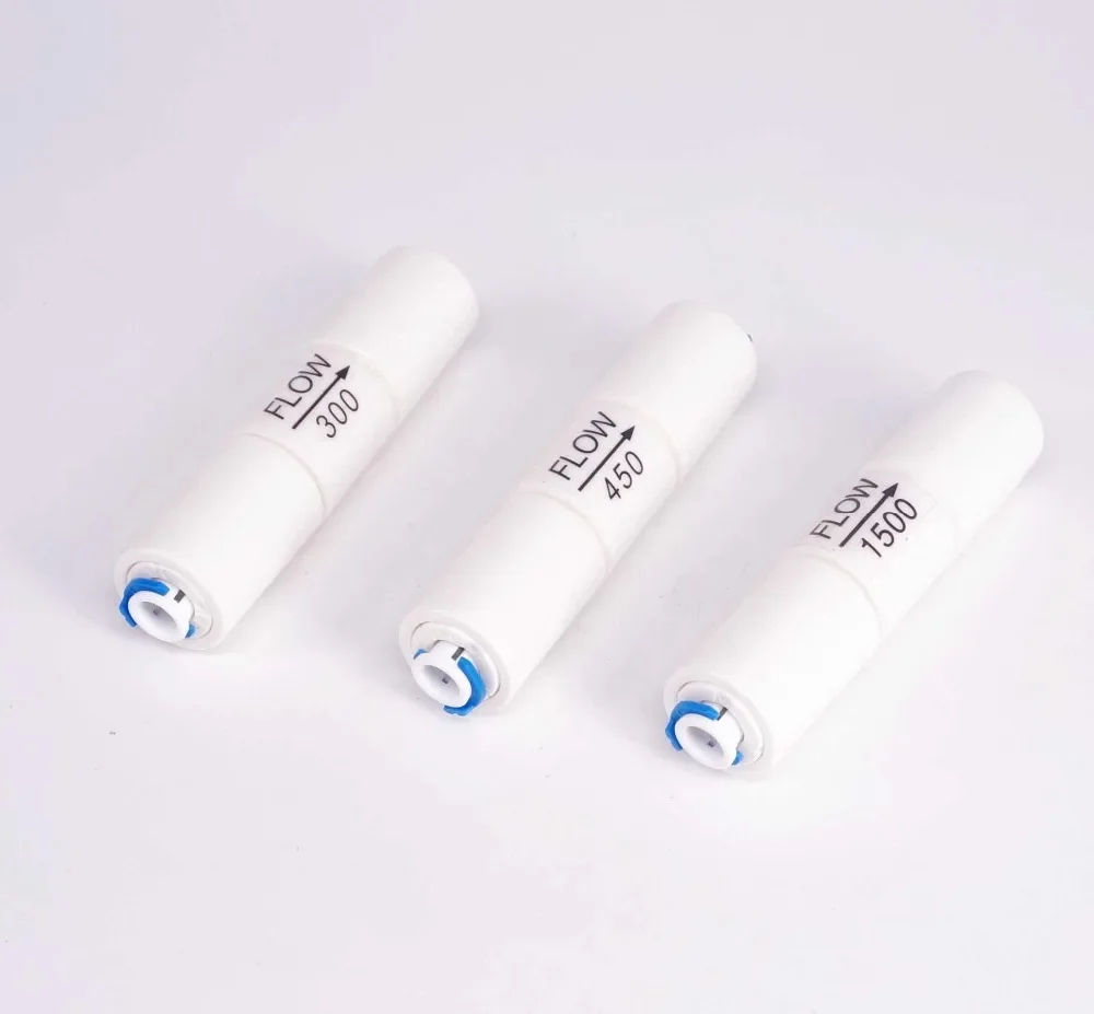 RORestrictorFlow300/450/500/600/800/1500cc1:3With1/4"TubeO/DPushfitEqualFittingReverseOsmosisROWaterPurifier-AliExpress13