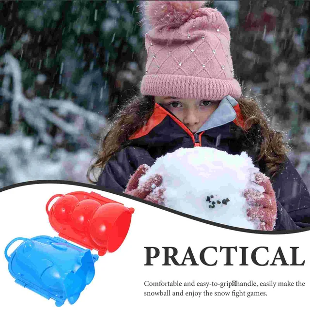 Snowball Clip Outdoor Toys Winter Removal Tool Kids Sand Spade Beach Plastic Shovels Multifunction Deicing Child Trowel 5