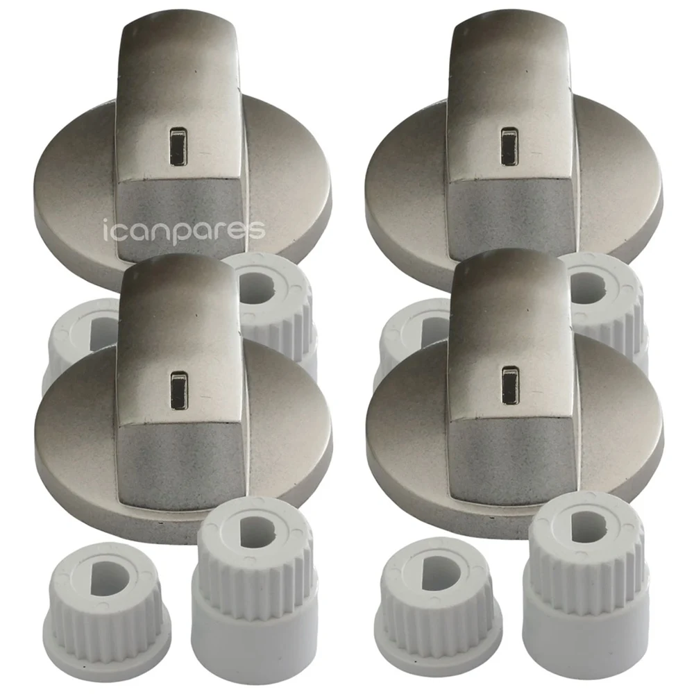 Compatibile Per Hotpoint Ariston-Icf-Interfox Set Integrato E Team 4 Pulsanti Di Gennaio-Inox