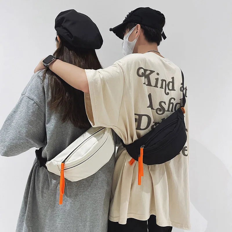 2024 Chest Ins Trendy Small Waterproof Casual Crossbody SportS Men's Waist Women's Shoulder Bag casual shoulder crossbody