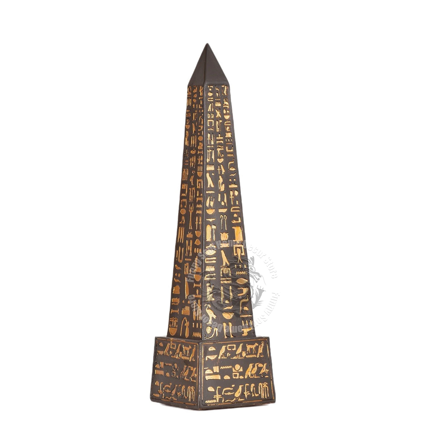 Egyptian Pharaoh Obelisk Resin Sculpture Model Ancient Pyramid Travel Souvenir Home Decor Artifact 20cm/32cm Desk Decor Gift - Image 5