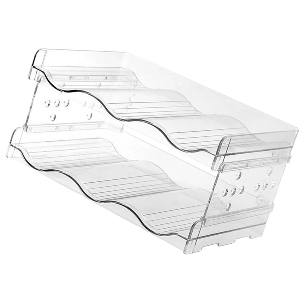 

Bottle Organizer Holder Storage Shelf Stackable Water Bottle Storage Organizer