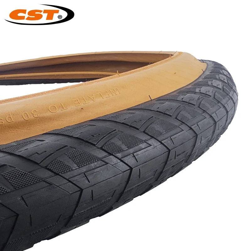 CST Grand Bateau Pneu 26x2.4 Câble Perle Noir Vélo Pneu