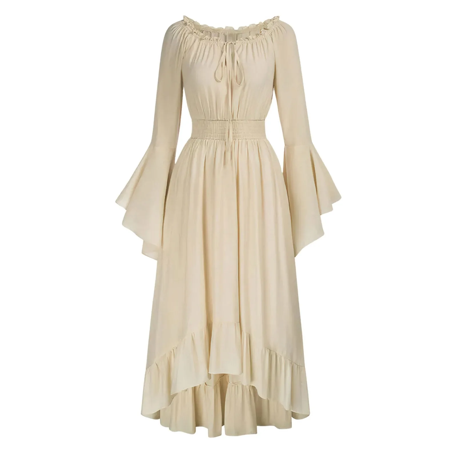 

Women European Medieval Renaissance Dress Flare Sleeve Princess Queen Dress Cosplay Costumes Carnival Ball Gown Cosplay Clothes