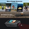 4K Wifi Action Camera Motorcycle Bike Helmet Motion Camcorder HD Screen Dash Cam for Bicycle Multifunction Sports DV with Light 3