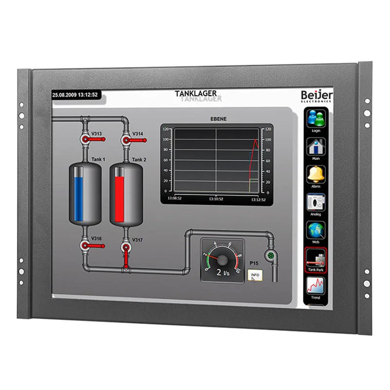 HD     LCD LED ũ 4:3  ÷ AV BNC VGA HDMI USB  1280*1024  17 ġ