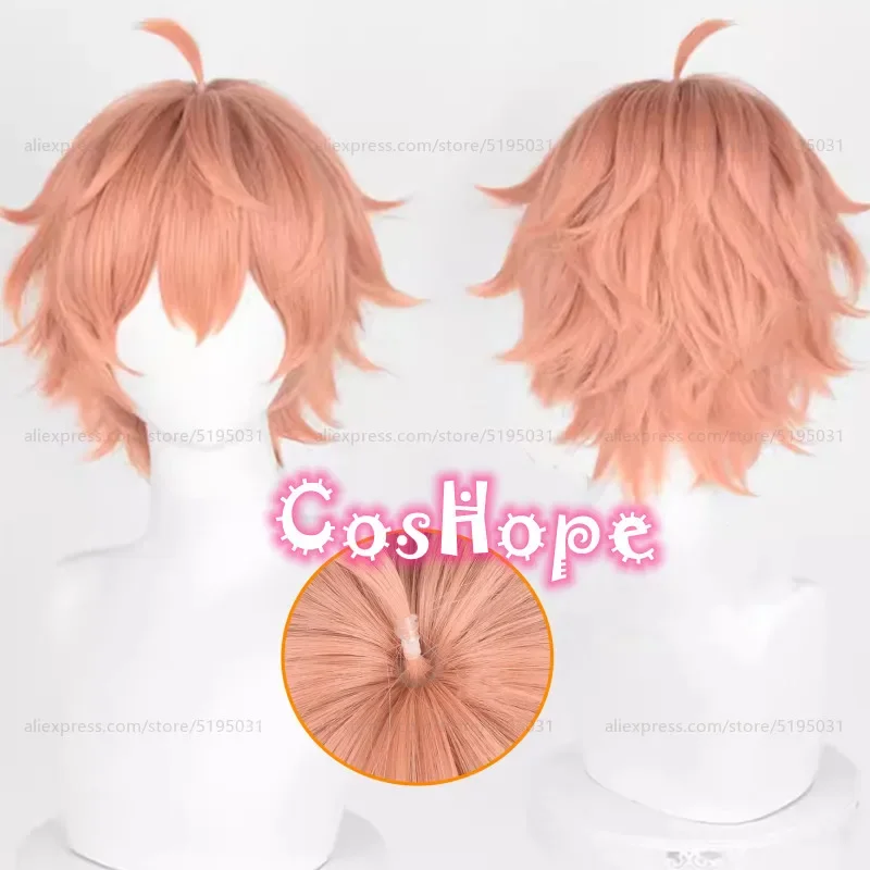 

Eddie Cosplay Wig 30cm Short Orange Pink Wig Cosplay Anime Cosplay Wigs Heat Resistant Synthetic Wigs Halloween