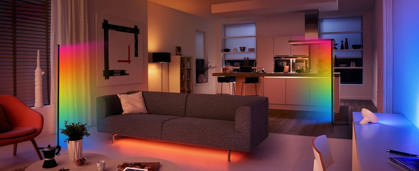 RGB LED Smart Lamp in action