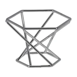 Premium Metal Display Rack for Baseball and Softball Sports Accessories (Silver)