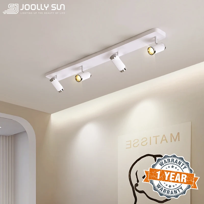 JoollySun Ceiling Light LED Spotlight Rotatable Lighting for Home Decor Entrance Hallway Cloakroom Surface Mounted Ceiling Lamp