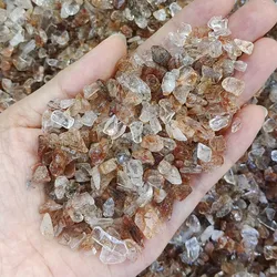 Natural Stone Quartz Agate Healing Crystals for Home Decor & DIY Crafts (Black Gold Super 7)