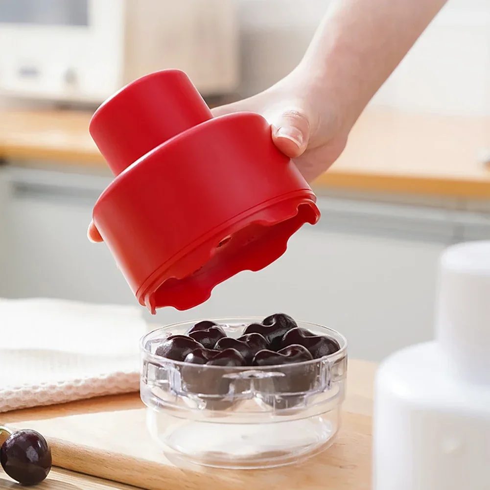 Easy Clean Fast Multiple Cherry Core Sharpeners Portable Cherry Olive&Red Date Core Sharpeners Baking&Handheld Processing Tool
