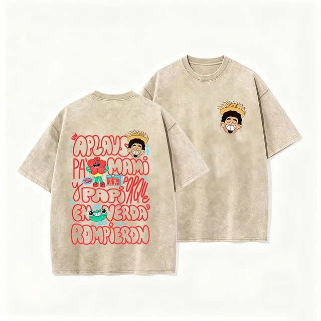 T-shirt Bad Bunny « Debí Tirar Más Fotos » DTMF Merch pour Hommes et Femmes – T-shirt graphique de l'album du tour 2026 – Décontracté à manches courtes – Style Harajuku Streetwear 1