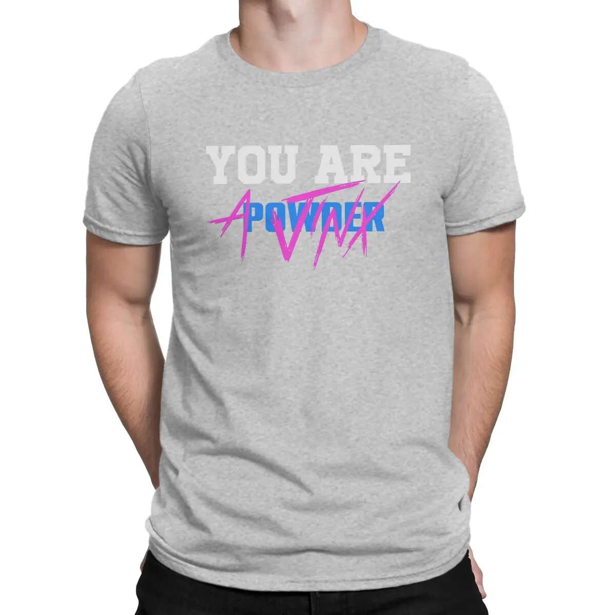 Camisetas para hombre "You Are a Jinx", de Arcane League of Legends, LOL Game, impresionante camiseta de manga corta con cuello redondo, de algodón, regalo