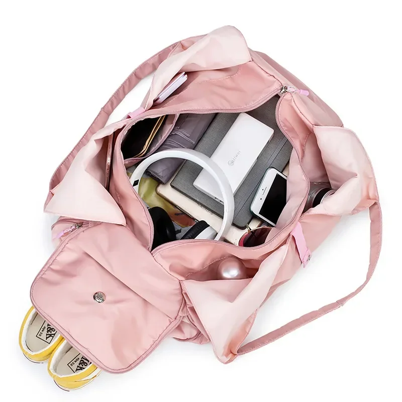 Yoga Mat Bag Dry Wet Separation Sports Shoulder Handbags Women Gym Fitness Training Sac De Sport Swimming Travel Duffle Bags 5