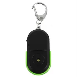 Smart Wireless Anti - Lost Key Finder with LED and Sound Alert (Green)