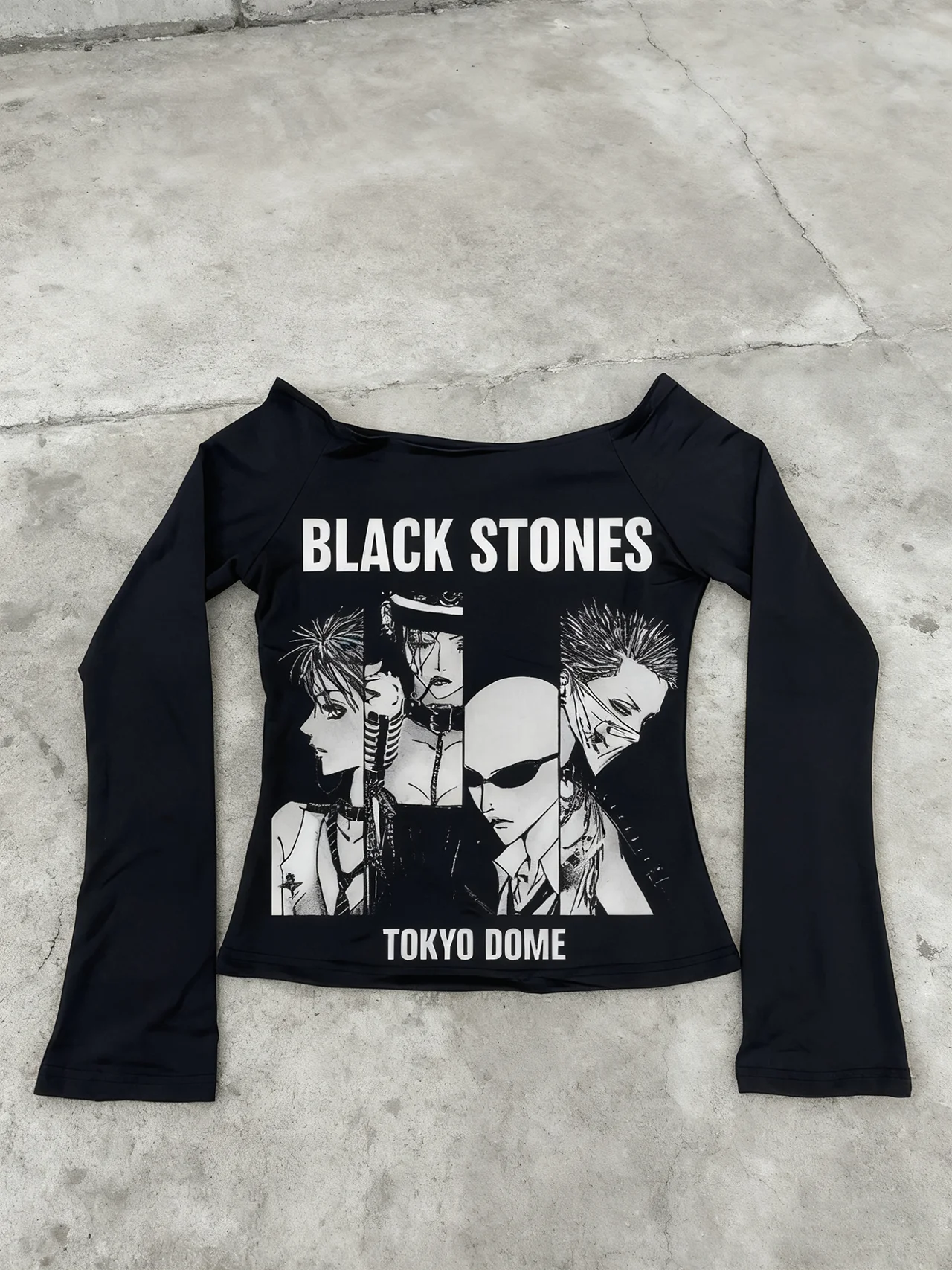 Harajuku Streetwear Japanische Kleidung Mode Rock Punk Ärmellose Tanks Camis Y2k Nana Osaki Grafik T Shirts Casual – Detail 1