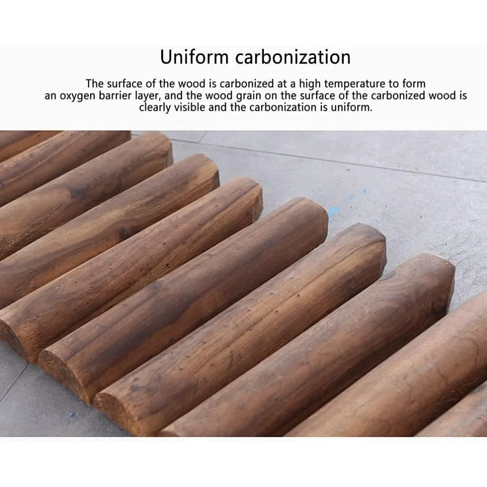 Wooden Folding Garden Border Fence 5
