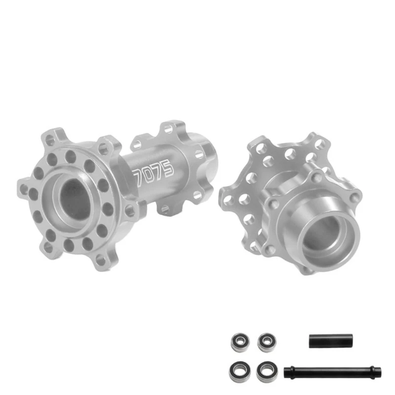 AluminumAlloy Wheel Axles for LOSI Promoto MX 1/4 Remote Control Motorcycles Toy Universal Front Rear Axles for Motorbike 3