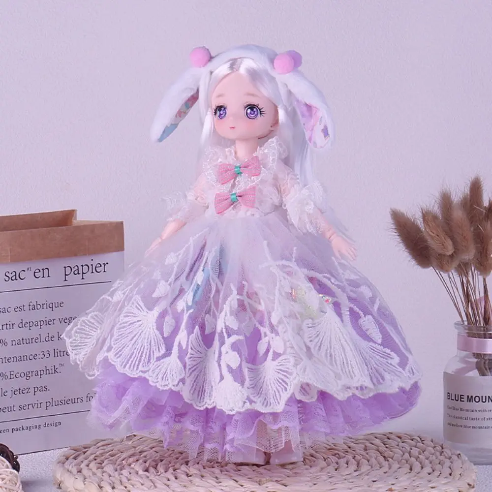 Multiple Movable 30cm Bjd Attractive Eyes Removable Joint Girl's DIY Dress Up BJD Dolls Ball-jointed