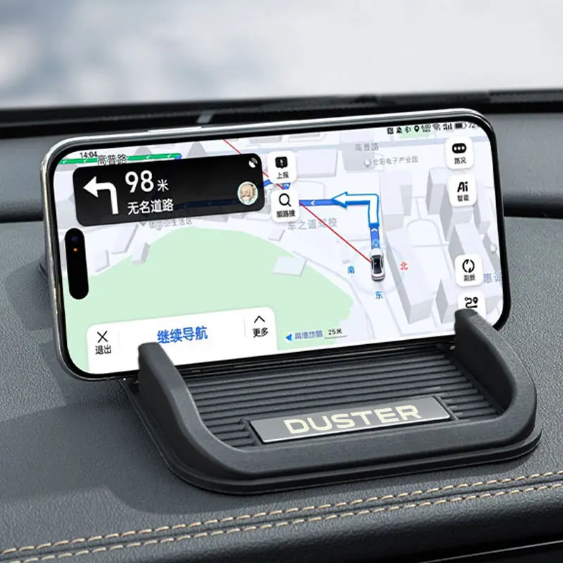 Car Dashboard Sticky Anti-Slip Silicone Non-Slip Sticky Pad Phone Number Anti-Slip Storage Mat Pads for Dacia Duster Accessorie