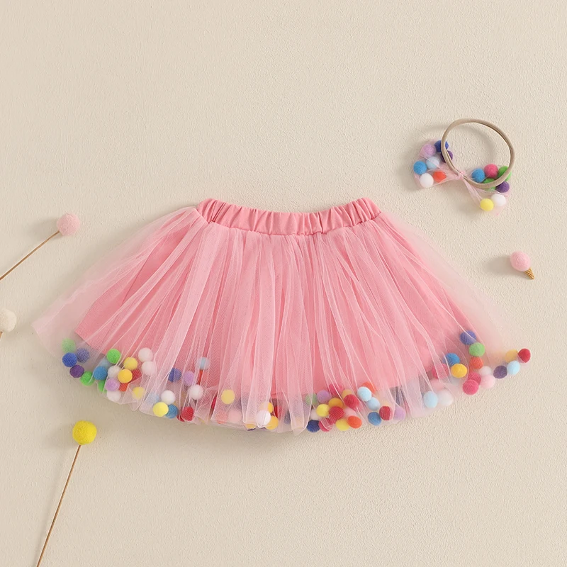 Tutu for Toddler Girls Baby Tulle Rainbow Skirt Kids Little Girls Ballet Dress Birthday Tutu Outfits Clothes