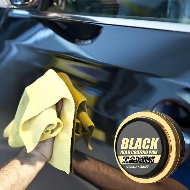 Black Wax Black Car Special Polishing Wax Anti-splashing Gold Zun Coating  Black Wax Black Gold Car Brazil Wax