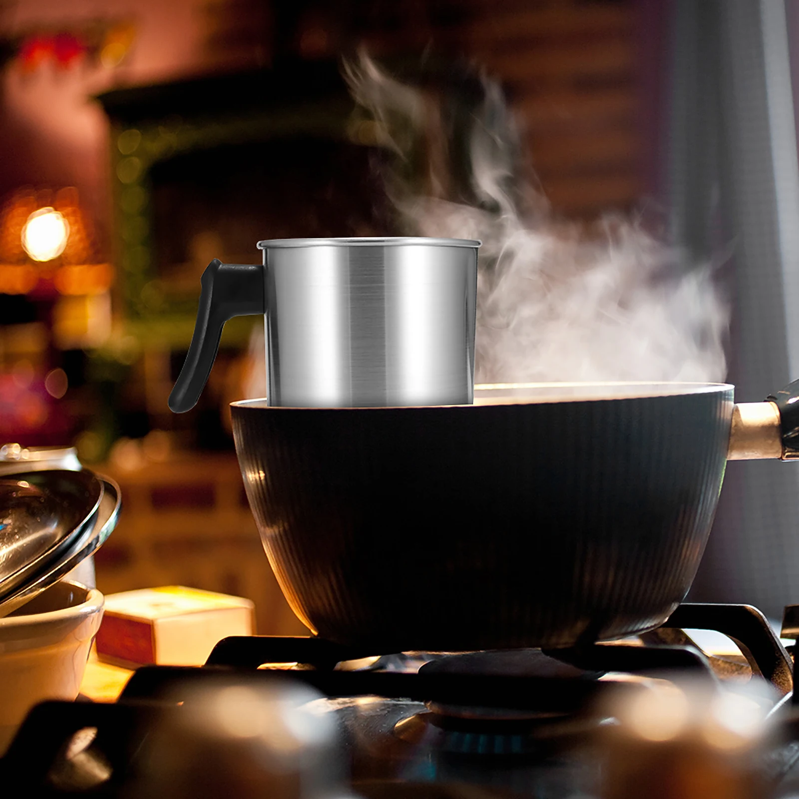 Candle Melting Pot Wax Melting Aluminium Pot Non Stick DIY Scented