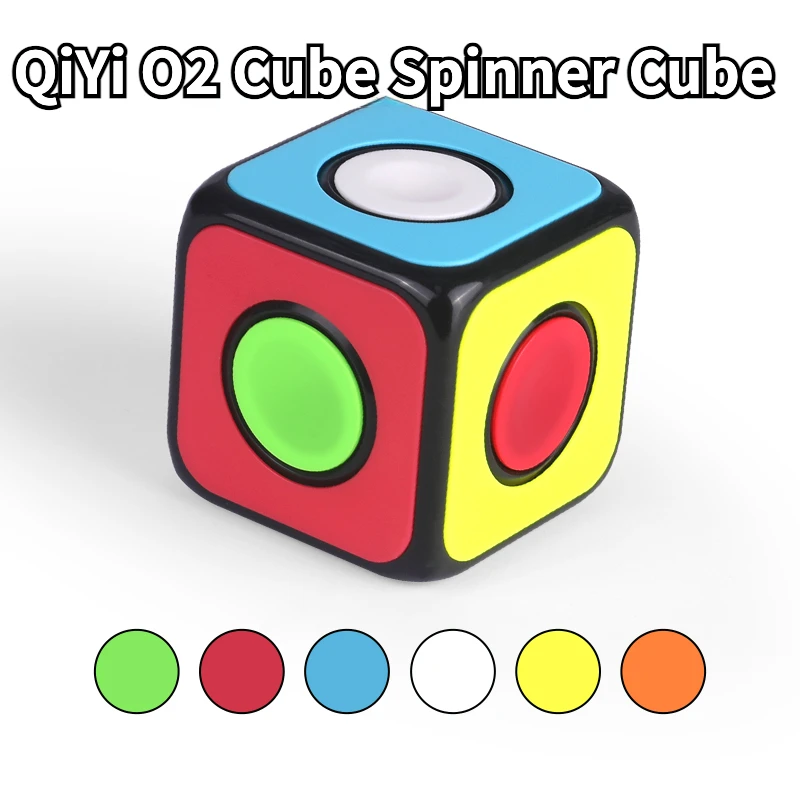 

[Funcube]QiYi O2 Cube Spinner Magic Speed Cube QIYI Mofangge O2 Cubo Magico Puzzle Fidget Toys Educational Toy for Children Kids