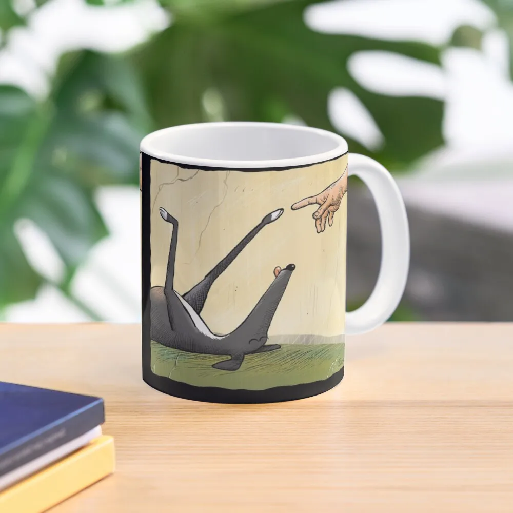 

The Hand of Dog Coffee Mug Ceramic Mug Ceramic Coffee Cups