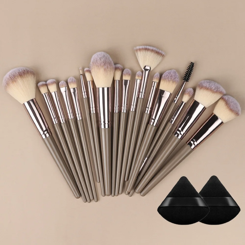 Professional Makeup Brush Set - Super Soft Brushes for Blush, Highlighter, Foundation, Concealer, and Eyeshadow