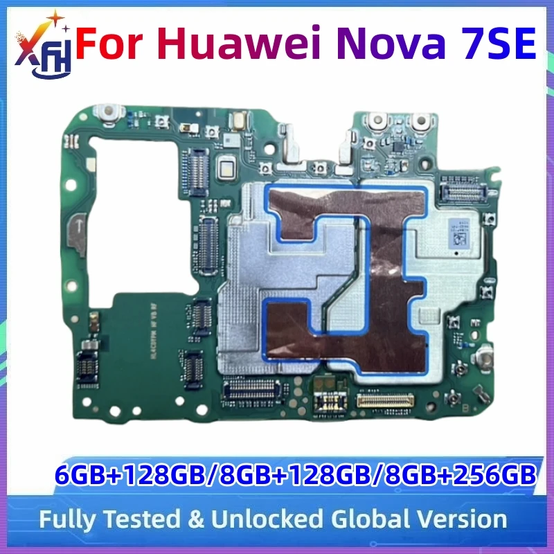 

Motherboard PCB Board for HUAWEI Nova 7SE, CDY-AN00, 128GB 256GB ROM, Unlocked 5G Mainboard, with Kirin 820 Processor