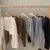 Fashion Thin Solid Color Ice Silk Sunscreen Cardigan Sunscreen Clothing For Women Girls Casual Summer Long Sleeve Short Coat 2