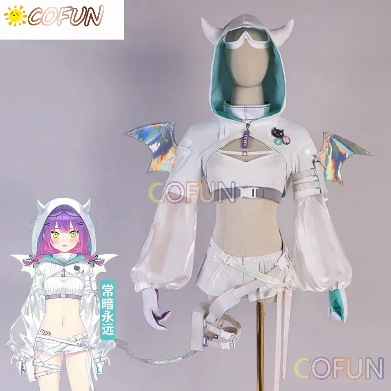 

COFUN Vtuber Hololive Tokoyami Towa Game Suit Sexy Lovely Uniform Cosplay Costume Halloween Party Role Play Outfit Women